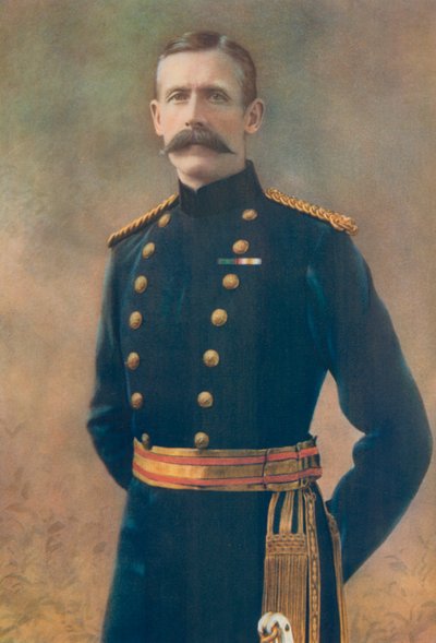 Generalmajor G. T. Pretyman. Militärkommandant, Bloemfontein von English Photographer